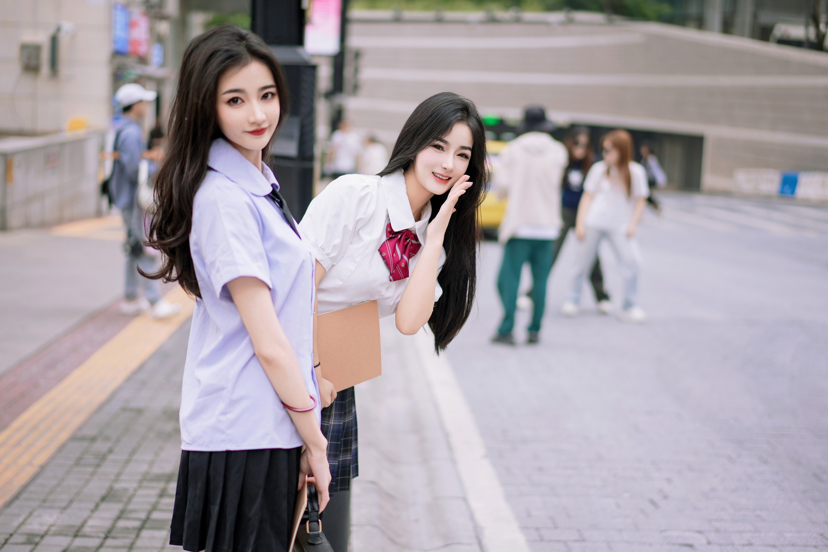 图片[1]-谭小灵 – NO.006 内部私购 鱼子酱Fish 双人JK [108P]-XikXak